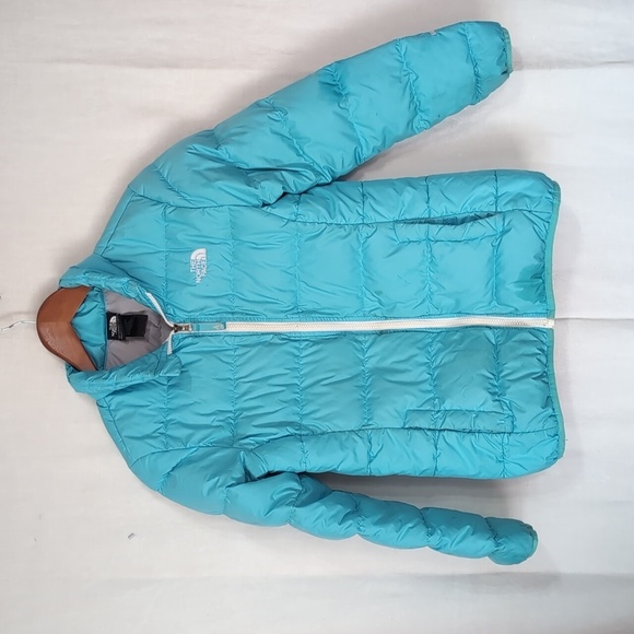 The North Face Girl's Andes Down Jacket Size Large (12-14) Play Condition - Picture 1 of 12